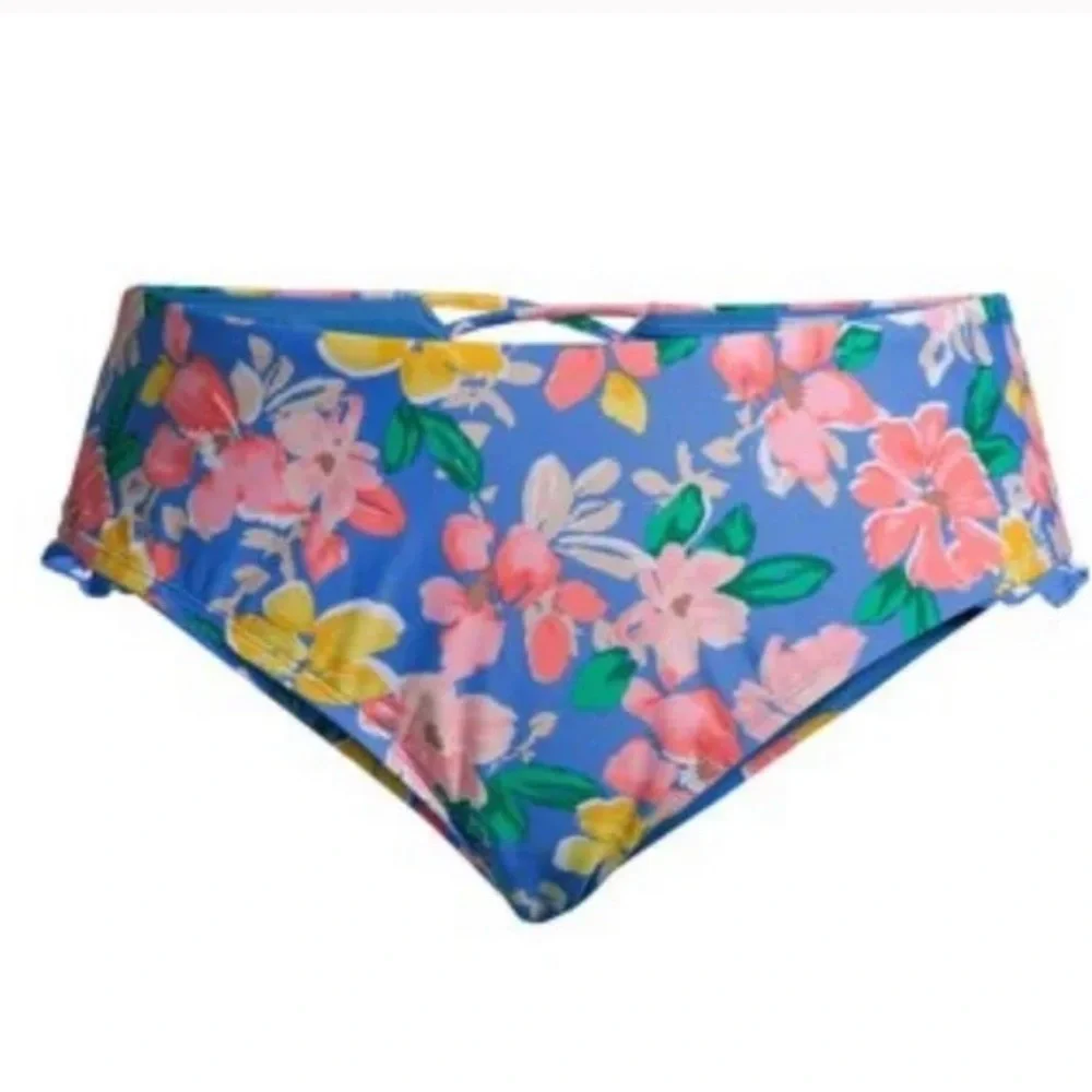 Plus Size Ruffle Swimsuit Bikini Bottom - Picture 5 of 6